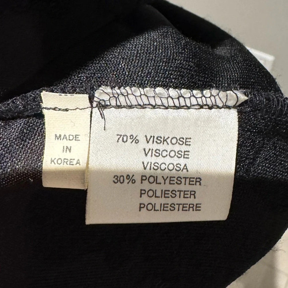 Elegant Black Lace Long Sleeve Women's Top - Picture 5 of 5